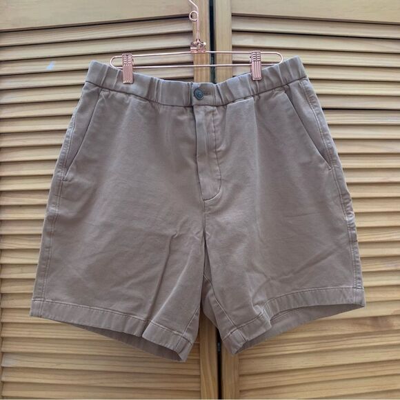 EVERLANE Men’s Khaki shorts size large - Picture 1 of 6